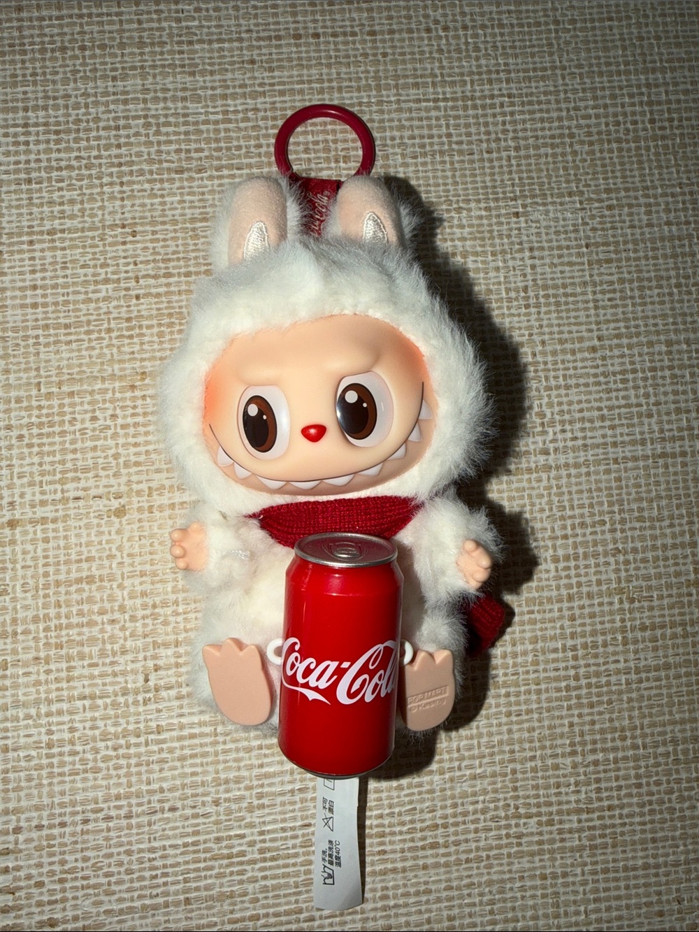 Pop Mart Labubu THE MONSTERS COCA COLA SERIES Vinyl Face 'Happy Factor'